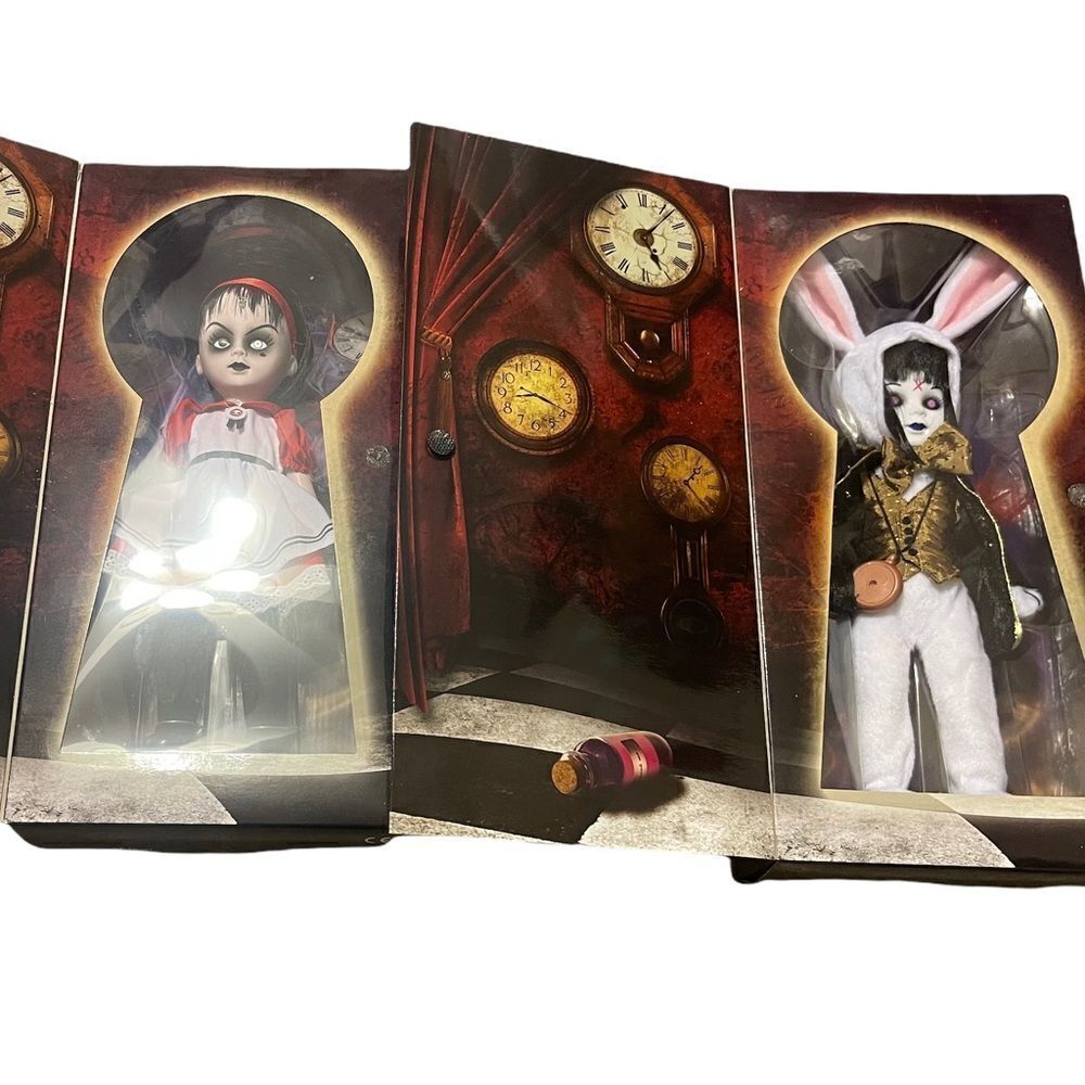 Living Dead Dolls Set of 2 - Alice & White Rabbit